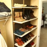 Beautiful Turn Shelves into Organizers small closet shoe storage
