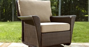 Beautiful Ty Pennington Style Parkside Swivel Outdoor Chair in Tan - Sears swivel glider patio chairs