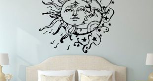 Best Sun And Moon Wall Decals For Bedroom- Sun Moon And Stars Wall bedroom wall decor stickers