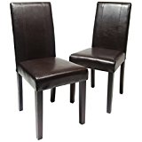 Best 1-24 results for Home u0026 Kitchen : Furniture : Kitchen u0026 Dining Room black leather dining room chairs