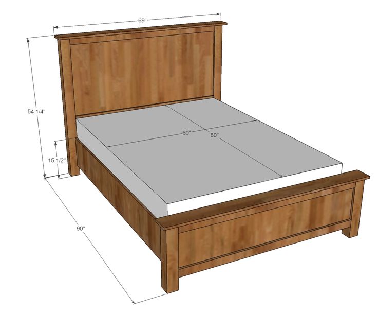 Wood Bed frame furniture can do wonders for your interiors