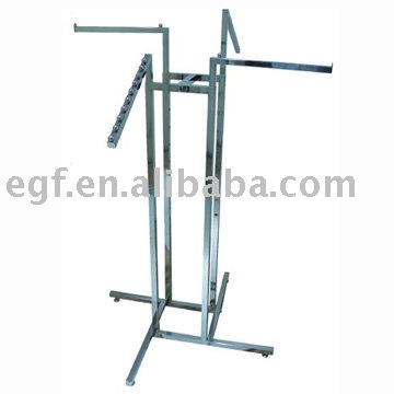 Best 4 Way Clothing Rack / Metal Clothing Stand / Adjustable Clothes Rack metal racks for clothes
