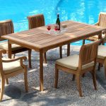 Best 7-piece-teak-dining-set-giva-chairs - 7 Piece teak garden furniture sets