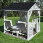 Best Amish Pine Double Lawn Swing Glider with Canopy | Beautiful, The shade and patio glider with canopy