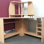 Best Decorative Design Brown Corner Desk With Shelf Ideas corner desk with shelves
