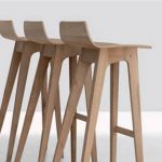 Best DIY Wood Modern Bar Stools - YouTube wooden bar stool chairs