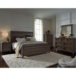 Best ... Driftwood Classic Shaker 6 Piece King Bedroom Set - Talbot king size bedroom sets