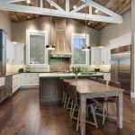 Best Eclectic Eat-In Kitchen With Glass Dining Table best kitchen remodels