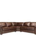 Best Leather Sectional Sofa w/ Full Sleeper - Chocolate | Raymour u0026 Flanigan leather sectional sleeper sofa