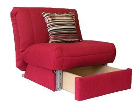 Best Leila Deluxe Chair bed + Storage on Sofabed barn Multi-purpose furniture  the single bed sofa chair