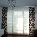 Best Modern patteren curtain with sheer in between Modern Curtain Decoration  Ideas modern curtain design ideas