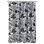 Best Room Essentials Black White Floral Shower Curtain black and white floral shower curtain