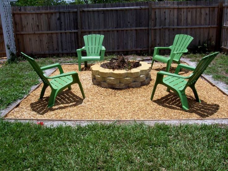 Best Simple Backyard Ideas : Outdoor, Outdoor Green Chairs For Simple Backyard backyard ideas on a budget patios