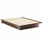 Best South Shore Bedtime Story Chocolate Queen Platform Bed-3159233 - The Home  Depot queen size platform bed frame