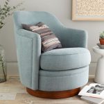 Best The Tub Swivel Armchair features a smooth rounded profile and a wood small swivel armchair