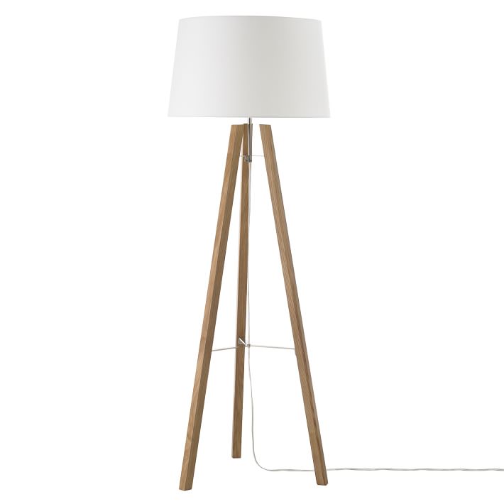 Best Tripod Wood Floor Lamp | west elm tripod floor lamp