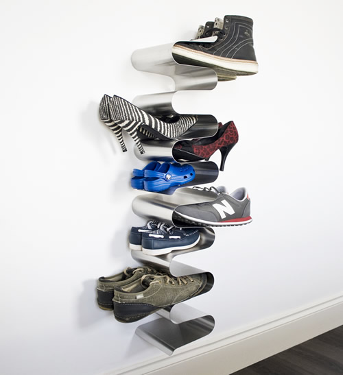 Best wall mounted shoe storage rack cool shoe racks