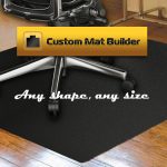 Luxury Custom Chair Mats carpet chair mats for hardwood floors