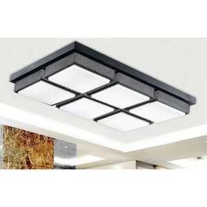 Chic Affordable Rectangular Acrylic Shade 28.7 Inch Long Led Kitchen Ceiling  Lights led kitchen ceiling lights