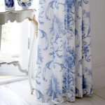 Chic Blue Toile Curtains | Dorma Blue Toile Lined Pencil Pleat Curtains blue toile curtains