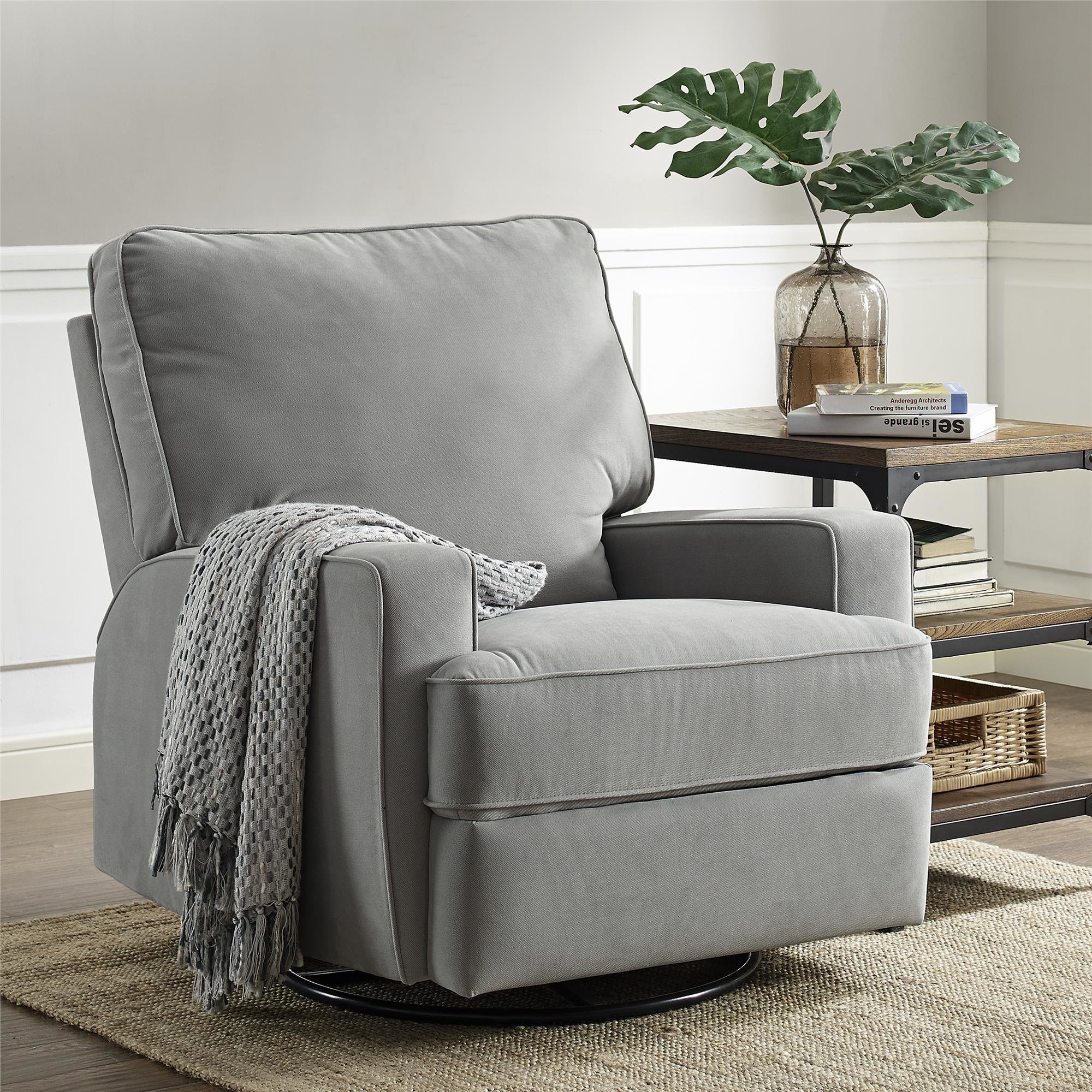Chic Darby Home Cou0026reg; Valentine Swivel Reclining Glider swivel recliner chairs