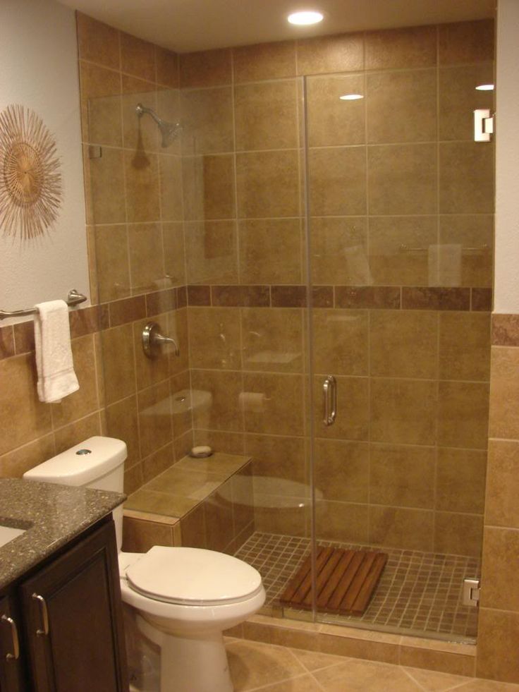 Chic Decoration Wonderful Bathroom With Design Frameless Glass And Be Equipped  Brown small bathroom shower designs