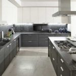 Chic gray-and-white-kitchen-designs-photo-of-good- grey and white kitchen designs