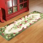 Chic Holiday Holly Floor Runner Area Rug. Exclusive. Larger View large christmas rugs