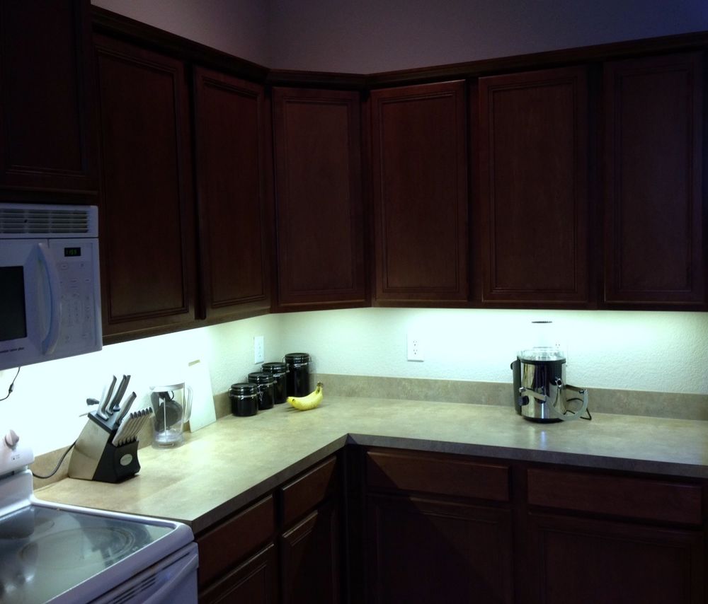 Chic Kitchen Under Cabinet Professional Lighting Kit COOL WHITE LED Strip Tape led kitchen cabinet lighting