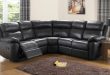 Chic leather corner sofa black leather corner sofa