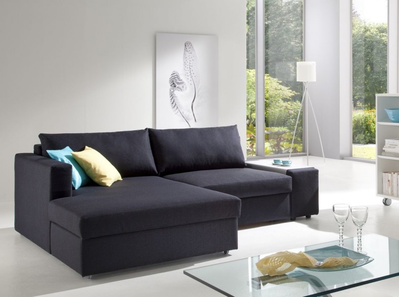 Chic Modern Corner Sofa Bed ... designer corner sofa beds