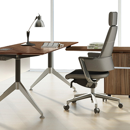 Chic Modern Office Desk Sets contemporary office furniture