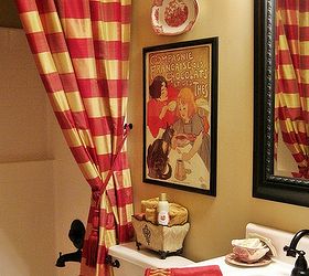 Chic my french country guest bath, bathroom ideas, home decor, To add French french country shower curtains