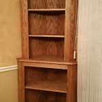 Chic Oak Corner Hutch Cabinet Curio Bookcase Shelf Dishware Display Case oak corner bookcase