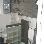 Chic PVC Beadboard In A Contemporary Bathroom cover bathroom tile with beadboard