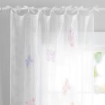 Chic Roll Over Image to Zoom sheer butterfly curtains