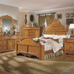Chic THE FURNITURE :: Solid American Oak Bedroom Set, u0027Grandmau0027s Atticu0027  Collection oak bedroom furniture sets