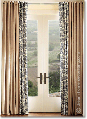 Chic Toile Curtains u0026 Valances french toile curtains