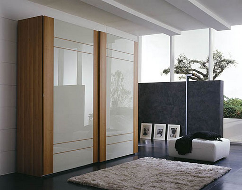Chic wooden bedroom wardrobe sliding door with modern cupboard design modern wardrobe door designs