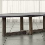 Chic Woodward Oval Dining Table with Solid Wood Base ... wood oval dining table