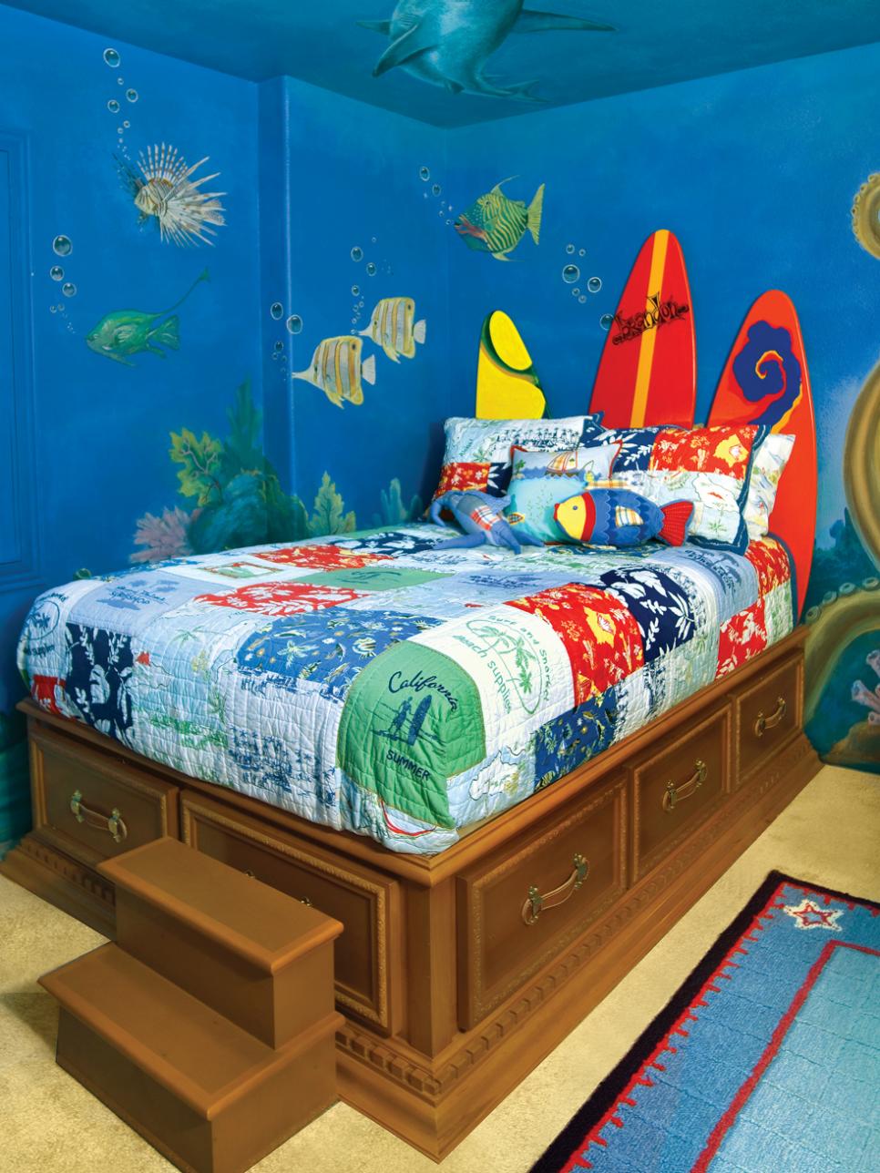 Stunning 8 Ideas for Kidsu0027 Bedroom Themes | HGTV childrens themed bedrooms