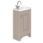 Best Off Slimline Cloakroom Oak Vanity Unit With Basin Bathroom Inspire cloakroom vanity unit