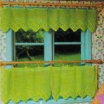 Compact Digital Download Vintage Crochet Cottage Curtains Pattern - Shabby or  Country Crochet crochet cafe curtains