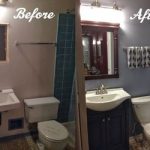 Compact diy bathroom renovation, bathroom ideas, painting, remodeling, This is a  Before and diy bathroom renovation