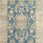 Compact Image of: Blue Persian Rug Ideas blue persian rug