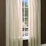 Compact Lined Grommet Top Insulated Semi-sheer: Rhapsody European style Crushed  Voile 48 semi sheer curtains