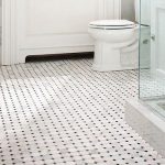 Compact Mosaic floor tiles for bathrooms