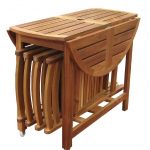 Compact The Folding Dining Table Set includes a foldable table and 4 Comfortable folding folding dining table and chairs