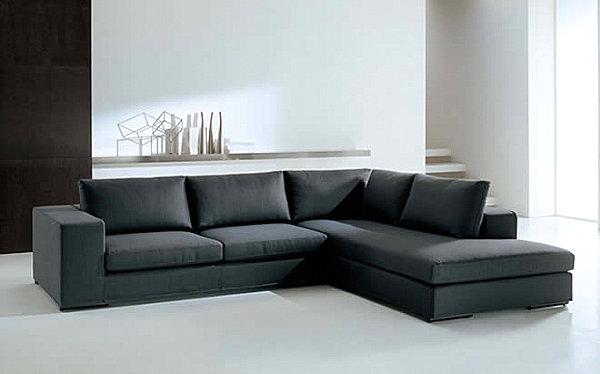 Compact View in gallery A modern Italian sectional sofa modern sectional sofas