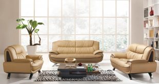 Contemporary 405 Leather Sofa Set modern sofa sets
